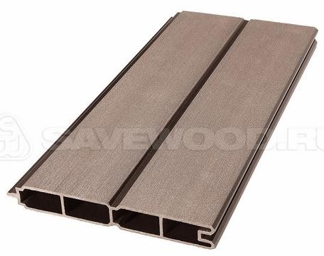 Заборный профиль из ДПК Savewood SW Agger матовый терракот купить в Россоши