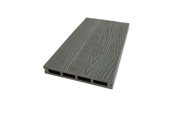 Террасная доская ДПК NanoWood Nature 3D (20мм) пустотелая Серый купить в Россоши
