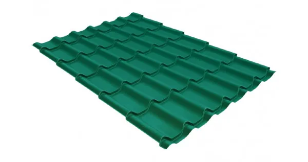 Металлочерепица классик 0,5 Satin RAL 5021 купить в Россоши