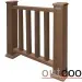 Ограждение из ДПК Outdoor Классик 3D STORM коричневый микс купить в Россоши