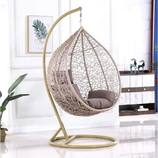 Кресло Подвесное из искусственного ротанга AFM-169A-XLB Beige купить в Россоши