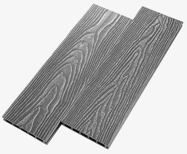 Террасная доска из ДПК RusDecking Unodeck Vintage - Серый купить в Россоши