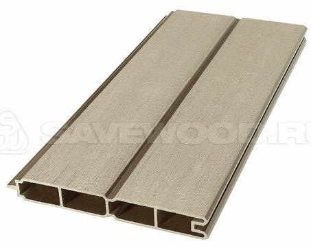 Заборный профиль из ДПК Savewood SW Agger матовый тик купить в Россоши