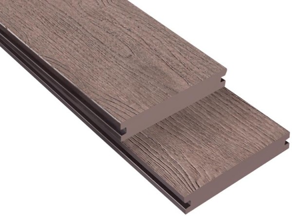 Террасная доска ДПК Outdoor 3D полнотелая NEVADA/CALIFORNIA BROWN коричневая микс купить в Россоши