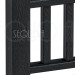 Комплект крышка/юбка для столба SEQUOIA BLACK купить в Россоши