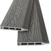 Заборная панель шип-паз EasyDecking Wood-Х 146х20 Серый купить в Россоши