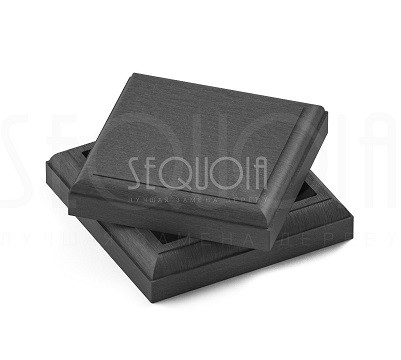 Комплект крышка/юбка для столба SEQUOIA GRAY купить в Россоши