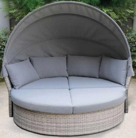 Диван-Трансформер AFINA плетеный из иск. ротанга AFM-325G Grey купить в Россоши