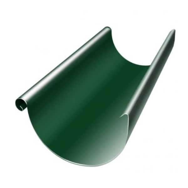 Водосток Grand Line 125x90 – Желоб 3м RAL 6005 купить в Россоши