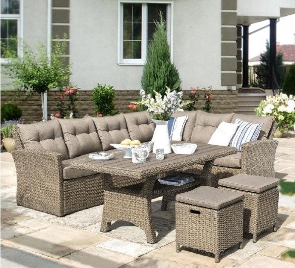 Комплект мебели AFINA плетеной из иск. ротанга AFM-307B Beige купить в Россоши