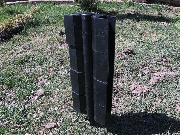 Угловой элемент поворотный, пластиковый от 60° до 300° для доски 300х30 мм из ДПК чёрный Holzhof купить в Россоши