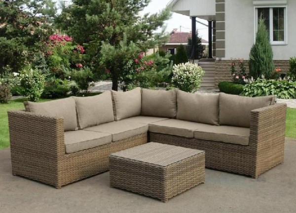 Комплект мебели AFINA плетеной из иск. ротанга YR825B Beige купить в Россоши