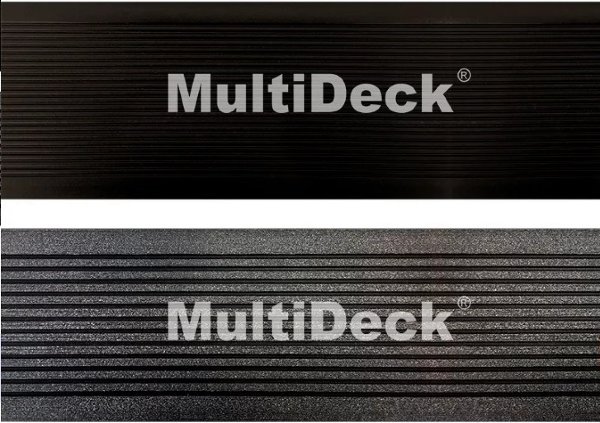 Террасная доска из ДПК MultiDeck  Черный бархат купить в Россоши