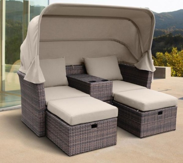 Комплект мебели AFINA плетеной из иск. ротанга AFM-330B Brown купить в Россоши