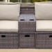 Комплект мебели AFINA плетеной из иск. ротанга AFM-330B Brown купить в Россоши