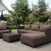Комплект мебели AFINA плетеной из иск. ротанга YR821A Brown/Beige купить в Россоши