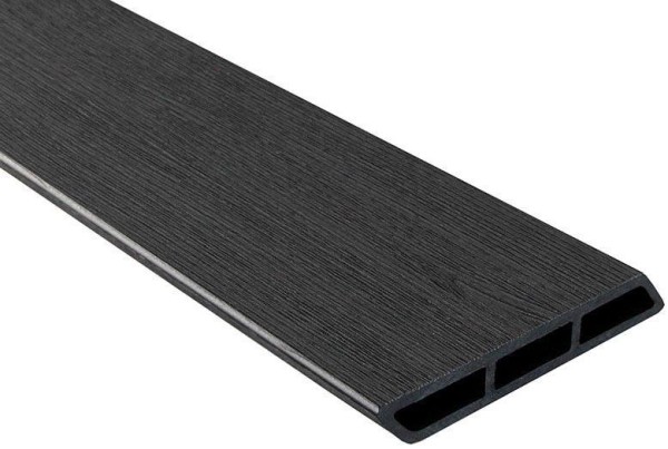 Доска Ромбус 3D ДПК Outdoor STORM BLACK черная купить в Россоши