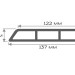 Доска Ромбус 3D ДПК Outdoor STORM GREY серая микс купить в Россоши