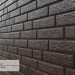Фасадная панель Ю-Пласт Стоун Хаус Кирпич Коричневый купить в Россоши