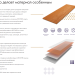 Фибросайдинг DECOVER 3600 x 190 x 8 мм Lazuro купить в Россоши