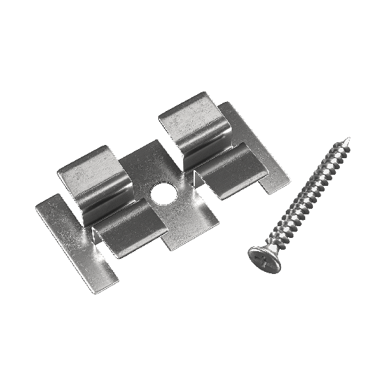 Клипса с саморезом, Grinder шовный монтаж 5 mm купить в Россоши