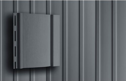 Сайдинг Вертикальный Grand Line Acryl Графит купить в Россоши