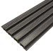 Фасадная доска из ДПК Faynag Wood Рейка Мокрый Асфальт купить в Россоши