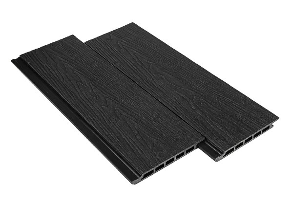 Фасадная панель из ДПК Deckart Vista 3D с текстурой дерева Графит купить в Россоши
