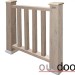 Ограждение из ДПК Outdoor Классик 3D STORM серый микс купить в Россоши