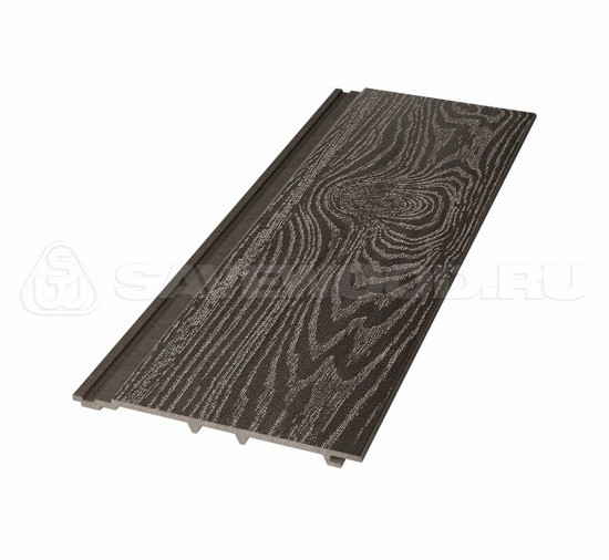 Сайдинг из дпк savewood sw-cedrus тангенциальный распил темно-коричневый купить в Россоши