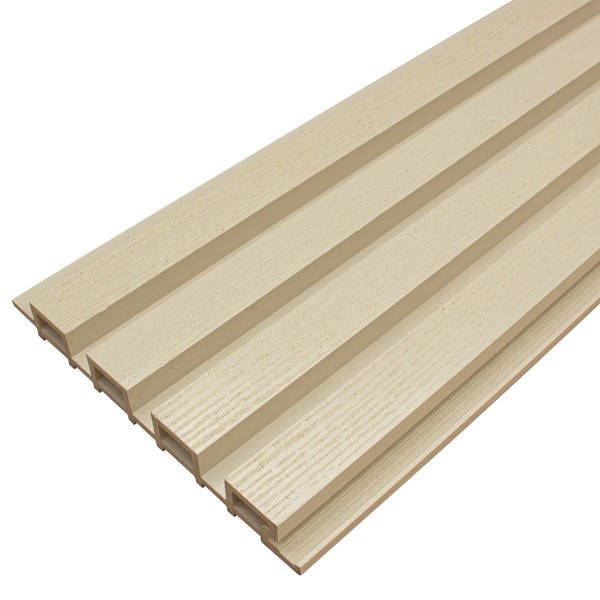Фасадная доска из ДПК Faynag Wood Рейка Слоновая кость купить в Россоши