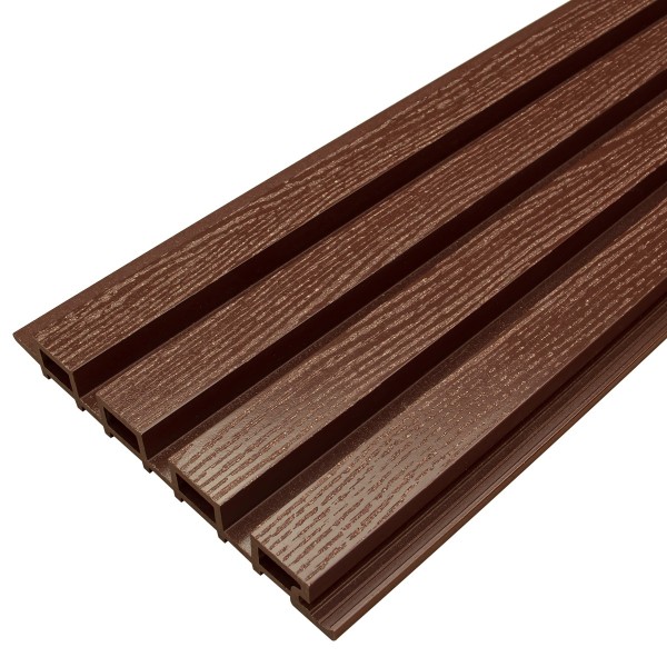 Фасадная доска из ДПК Faynag Wood Рейка Шоколад купить в Россоши