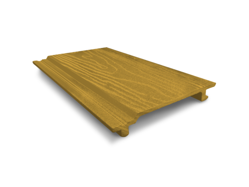 Фасадная панель  из ДПК ECODECKING Желтый купить в Россоши