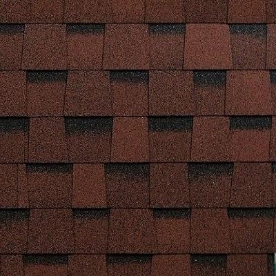 Двухслойная ламинированная черепица Shinglas, серия Фазенда – Красный купить в Россоши