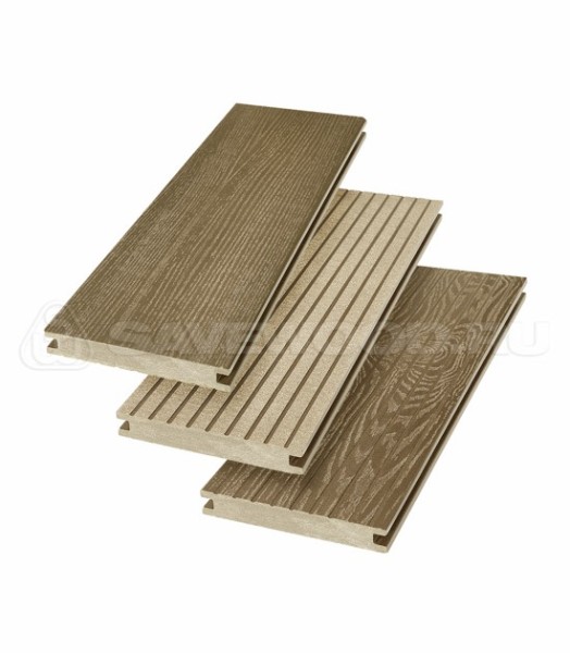 Террасная доска SW Fraxinus (R) полнотелая «SaveWood» Тик купить в Россоши