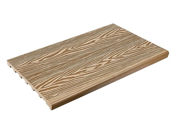 Ступень полнотелая из ДПК Deckart Step 3D Орех купить в Россоши