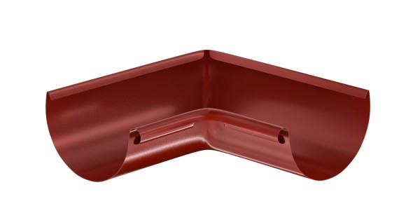 Водосток Aquasistem, система 150x100 - Угол желоба, внутренний 90° RR 29 Бургундский купить в Россоши