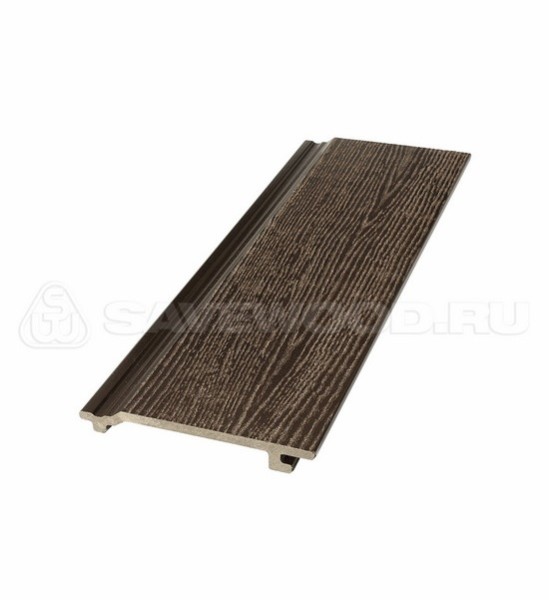 Сайдинг из дпк savewood sw-sorbus радиальный распил темно-коричневый купить в Россоши