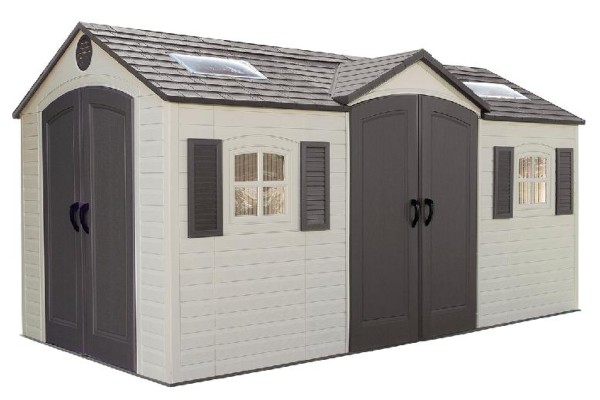 Сарай пластиковый LifeTime 15x8 DD купить в Россоши