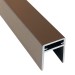 П-профиль Алюминиевый EasyDecking 35x25 Венге купить в Россоши
