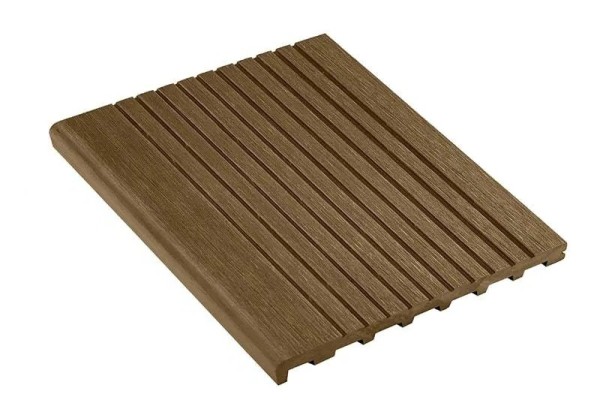 Ступень полнотелая из ДПК Deckart Step Орех купить в Россоши