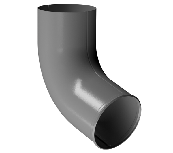Отвод трубы D90 Döcke STAL PREMIUM Графит, (RAL 7024) купить в Россоши