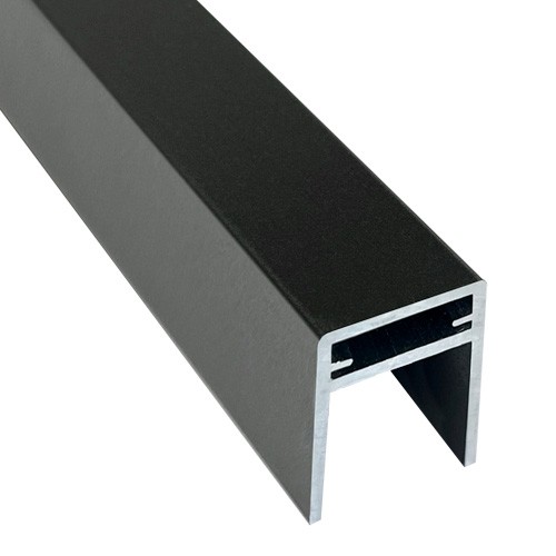 П-профиль Алюминиевый EasyDecking 35x25 Черное дерево купить в Россоши
