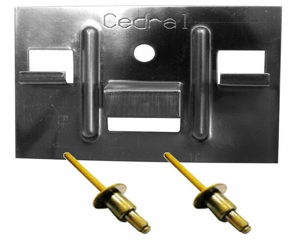 КЛЯММЕР + ЗАКЛЁПКА ДЛЯ CEDRAL CLICK 250 ШТ купить в Россоши