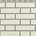Фасадная панель Альта-Профиль, Кирпич Клинкерный, Белый купить в Россоши