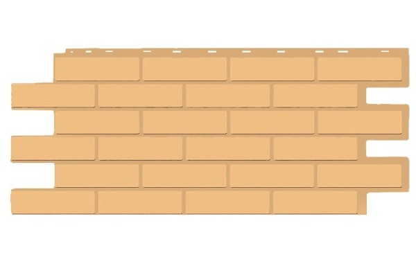 Фасадная панель T-Siding Кирпич Модерн Эко Крем купить в Россоши