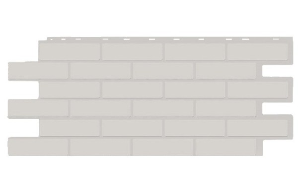 Фасадная панель T-Siding Кирпич Модерн Эко Уайт купить в Россоши