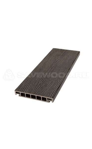 Террасная доска из ДПК SW Salix (S) (R) темно-коричневый купить в Россоши