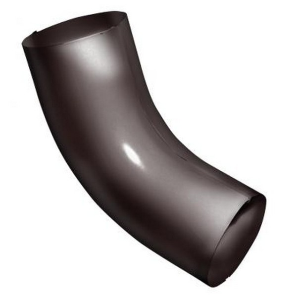 Водосток Grand Line 125x90 – Колено трубы RAL 8017 купить в Россоши
