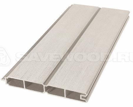 Заборный профиль из ДПК Savewood SW Agger матовый бежевый купить в Россоши